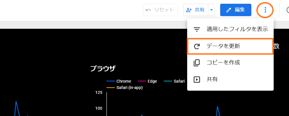 ルッカースタジオ　データの更新